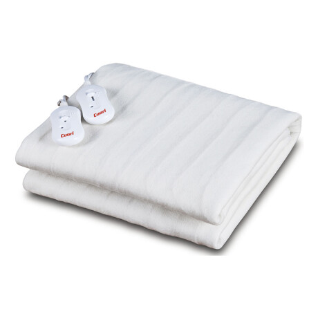 Set 2 Plazas c/ Acolchado Pluma Dohler + Calienta Cama Cuori Blanco