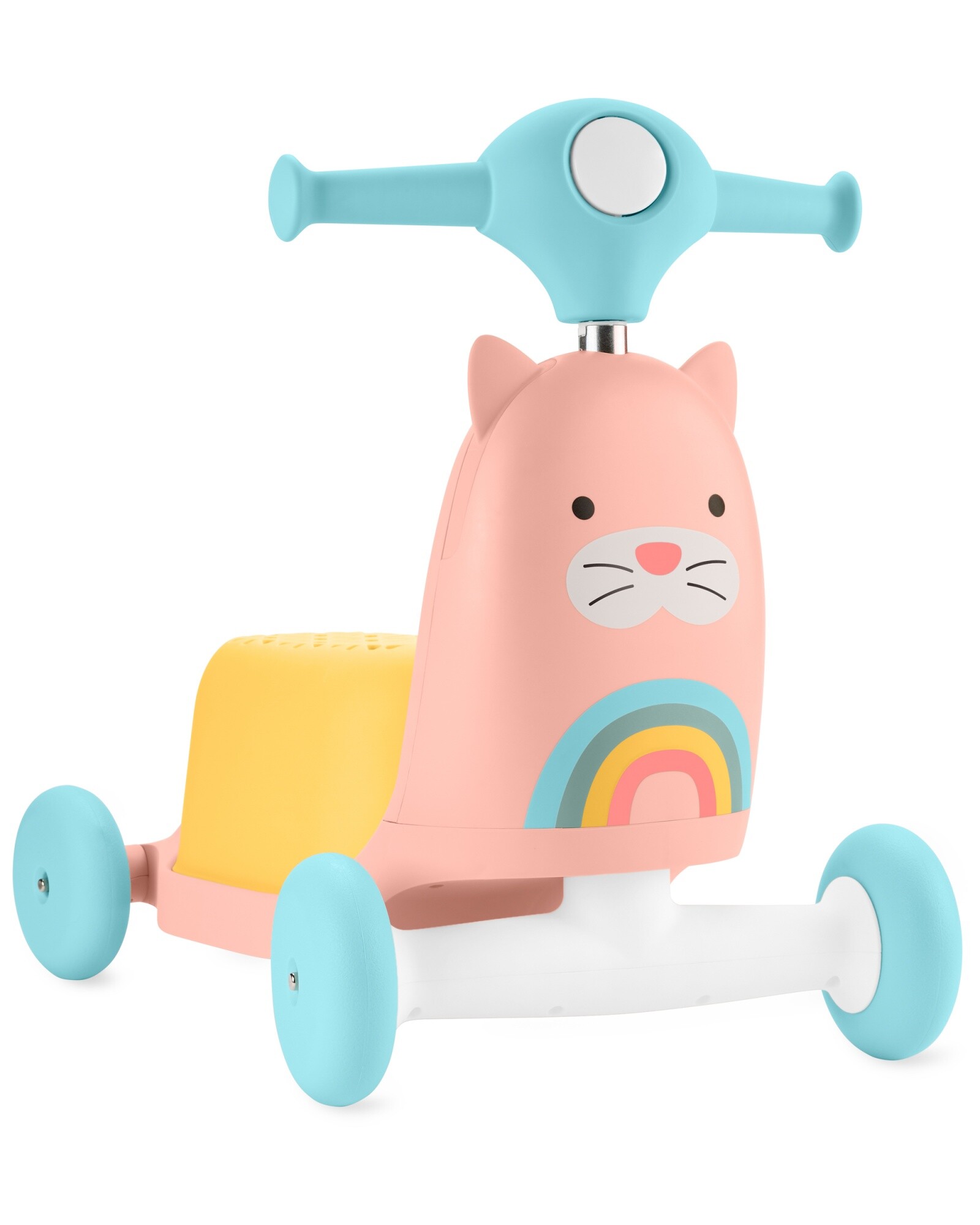 Andador, buggy y monopatín 3 en 1, diseño gato Sin color
