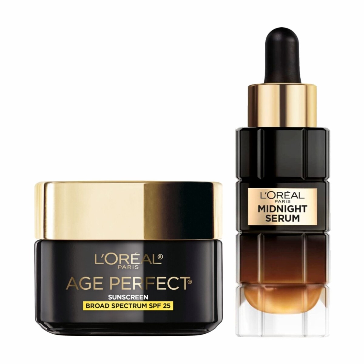Pack L'Oreal Crema Anti-edad Día Fps 25 + Sérum De Noche 