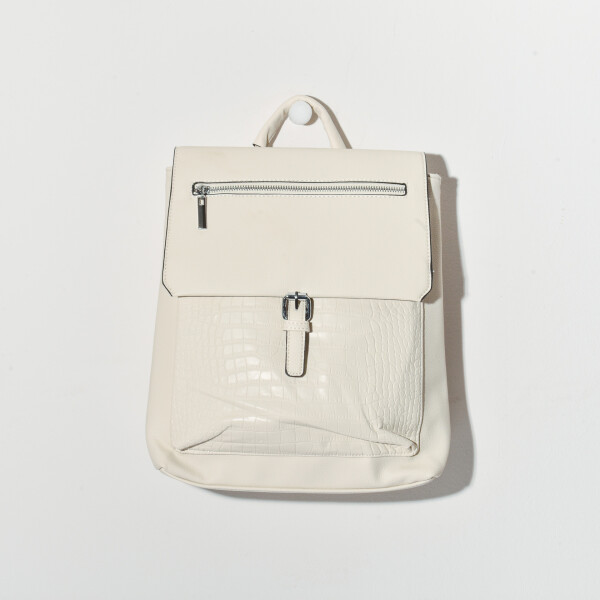 MOCHILA ELAREN BLANCA MOCHILA ELAREN BLANCA