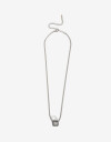 Cadena Corta con Dije Metal Cadena Con Dije Acero Men´s Collection - Plateado