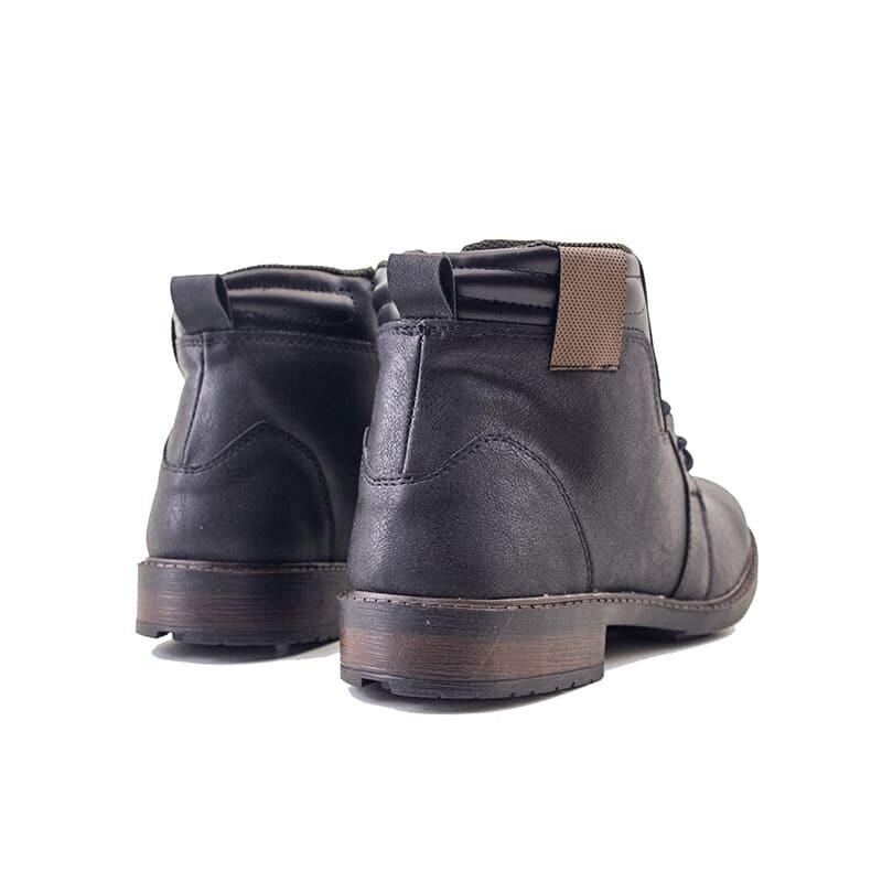 Bota Starsax Acordonada de Hombre - 6002 Negro