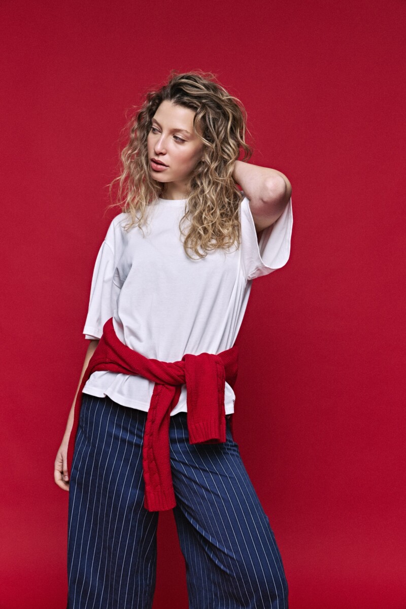 REMERA ZIVA Blanco