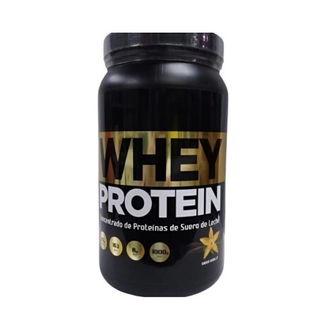 Whey Protein concentrado de proteínas 1000g Sabor vainilla