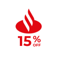 15% Santander Débito y Crédito