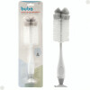 Cepillo limpia biberon BUBA gris ventosa y esponja Cepillo limpia biberon BUBA gris ventosa y esponja