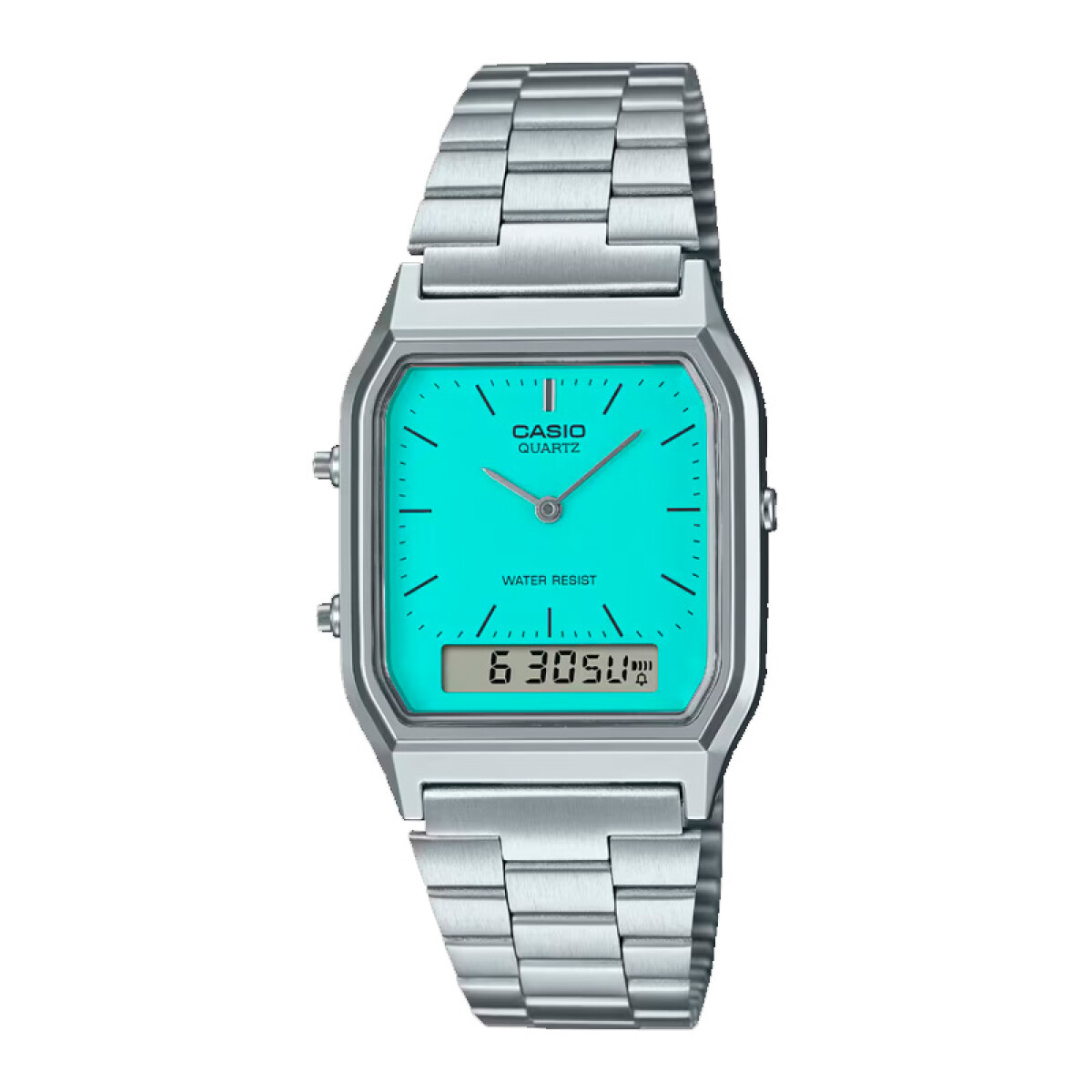 Reloj Casio Retro Celeste AQ-230A - 2A2MQYDF 