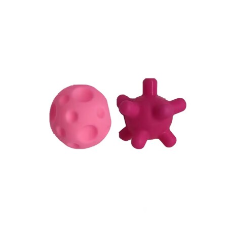 Juguete mascota macizo 2pcs rosa