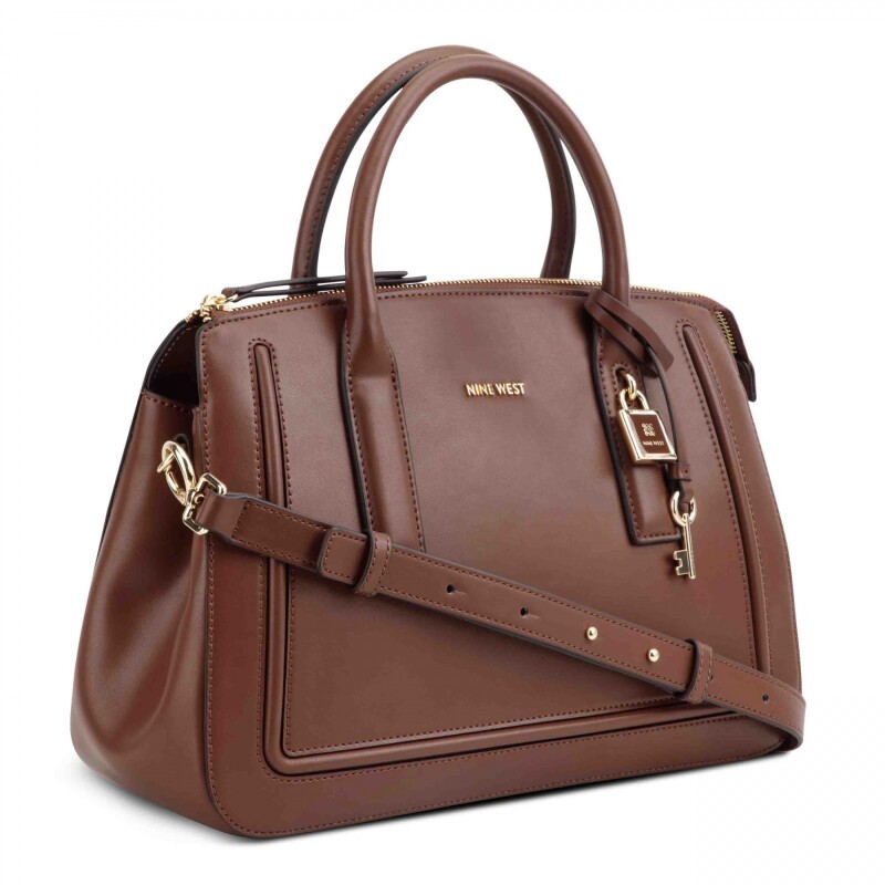 Satchel Hb Tenely 2 Comp Mahogany