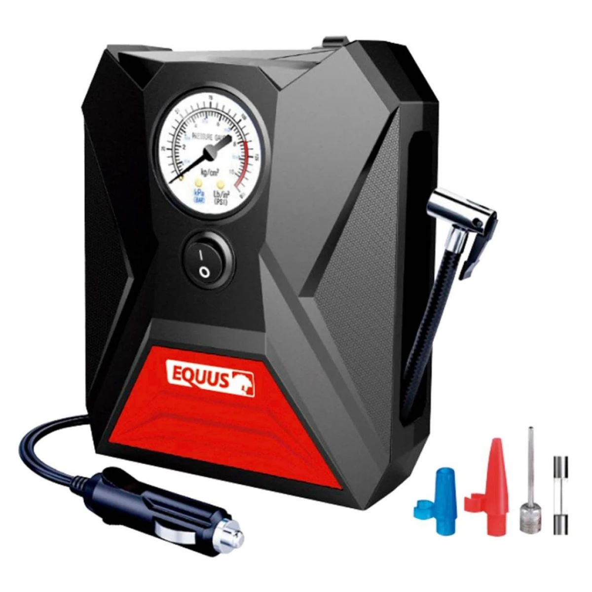 Compresor Equus 12V Inflador de Neumáticos 