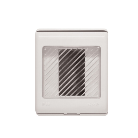 Caja exterior 1 módulo gris c/membrana - Ave C55631