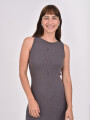 VESTIDO OLBA GRIS OSCURO