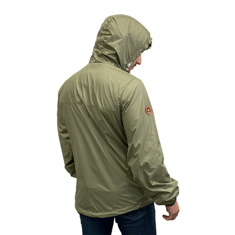 Campera North Sails N+ Nylon Impermeable Para Hombre Verde