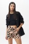 SHORT ASTOR PRINT Zebra