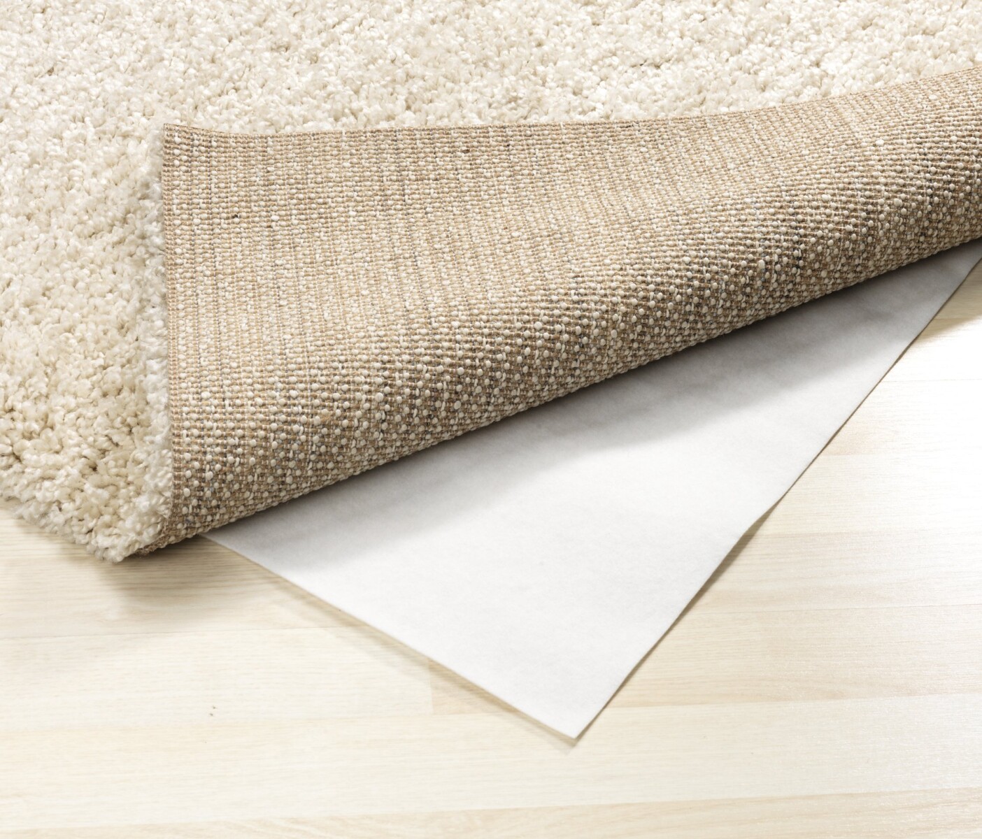 Red antideslizante HYBEN 130x190 blanco 