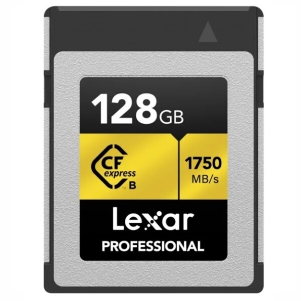 Memoria Cfexpress Lexar Pro 128gb Tipo B Gold Series MEMORIA CFEXPRESS LEXAR PRO 128GB B GOLD