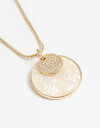 Collares Largos Day To Night Collar Largo Chapón Desmontable - Dorado