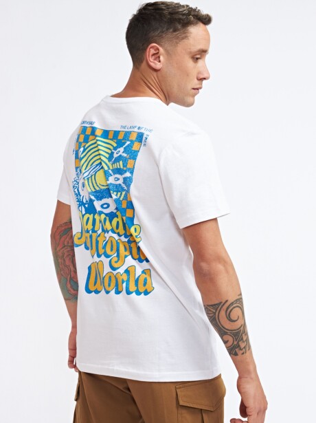 REMERA SURFBOARDS BLANCO