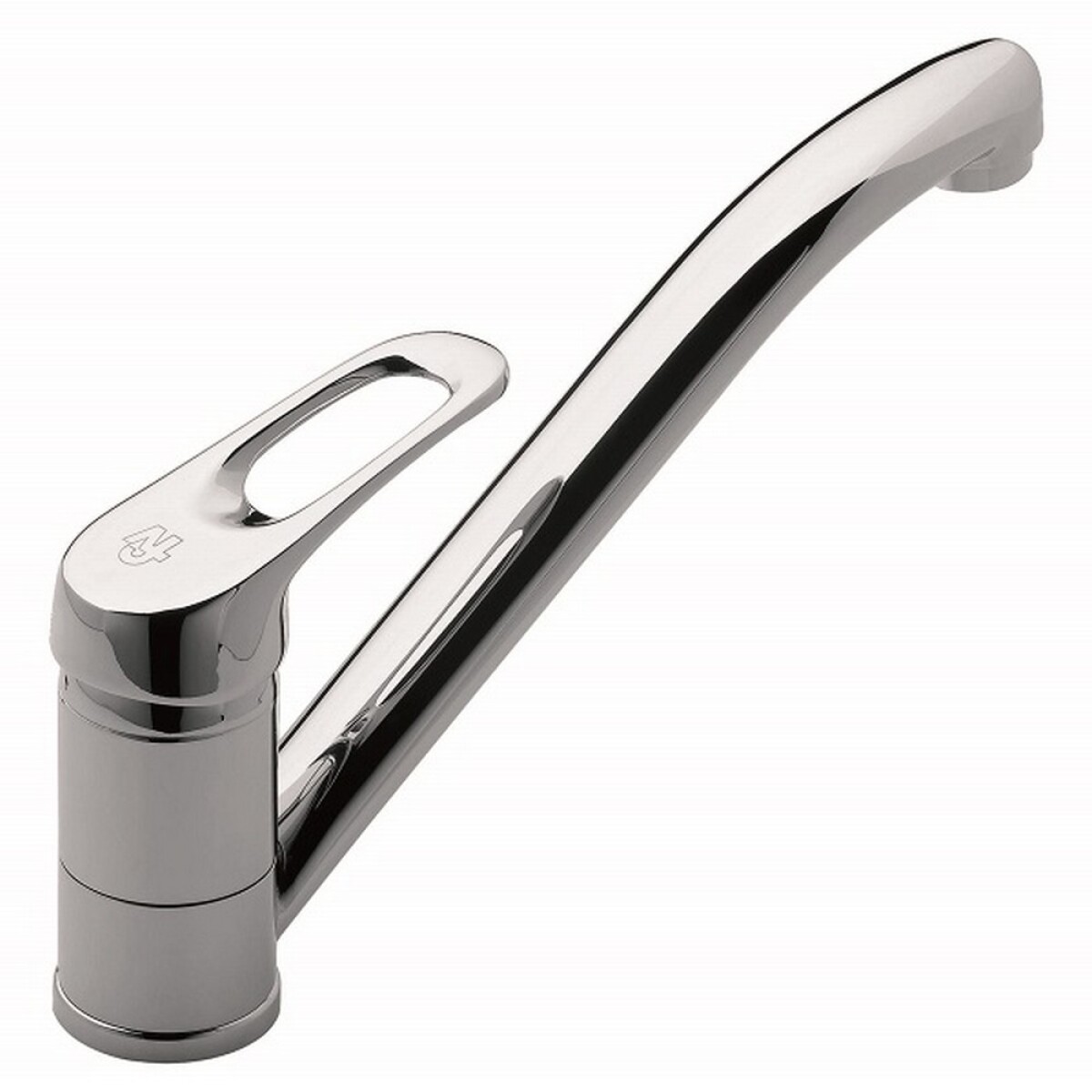 Grifería De Cocina Monocomando para Mesada Cromado Línea Arizona 