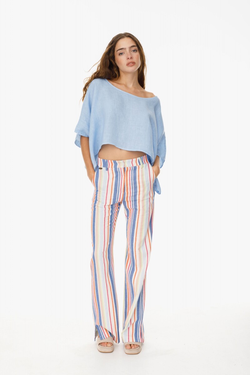 Pantalon Turin Stripe - Multicolor 