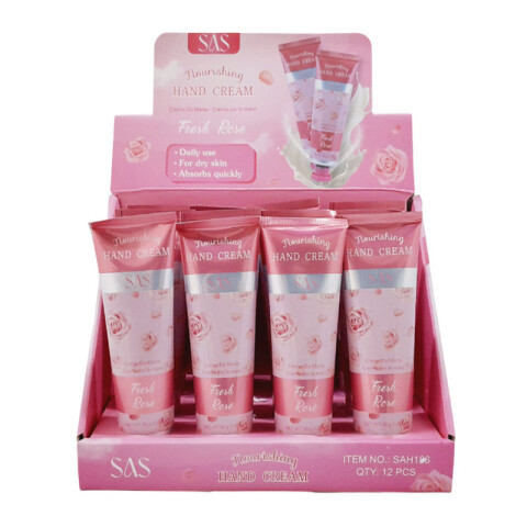 Crema de manos aroma rosa Crema De Manos Aroma Rosa
