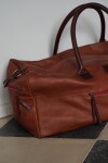 Weekender Bag Caramel Red Zip