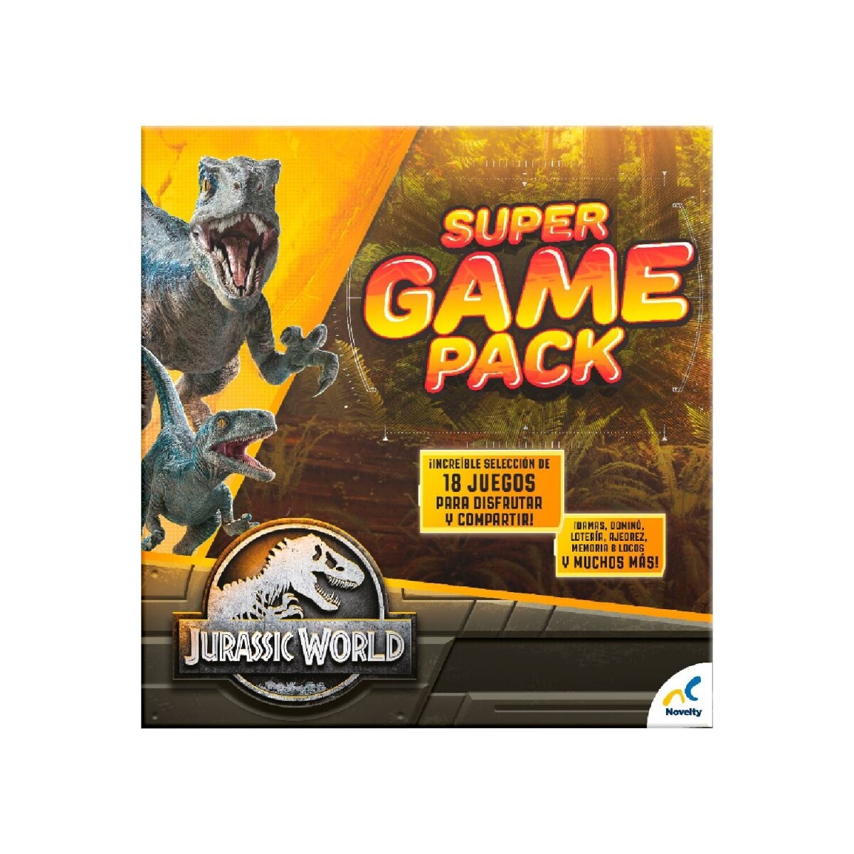 Set De Juegos Jurassic Park 