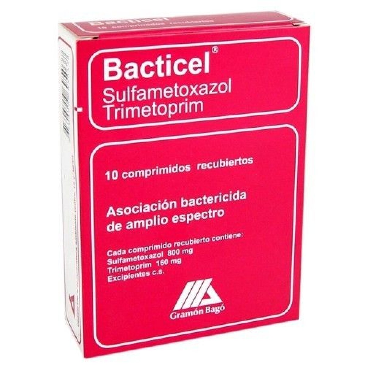 BACTICEL X 10 COMPRIMIDOS 