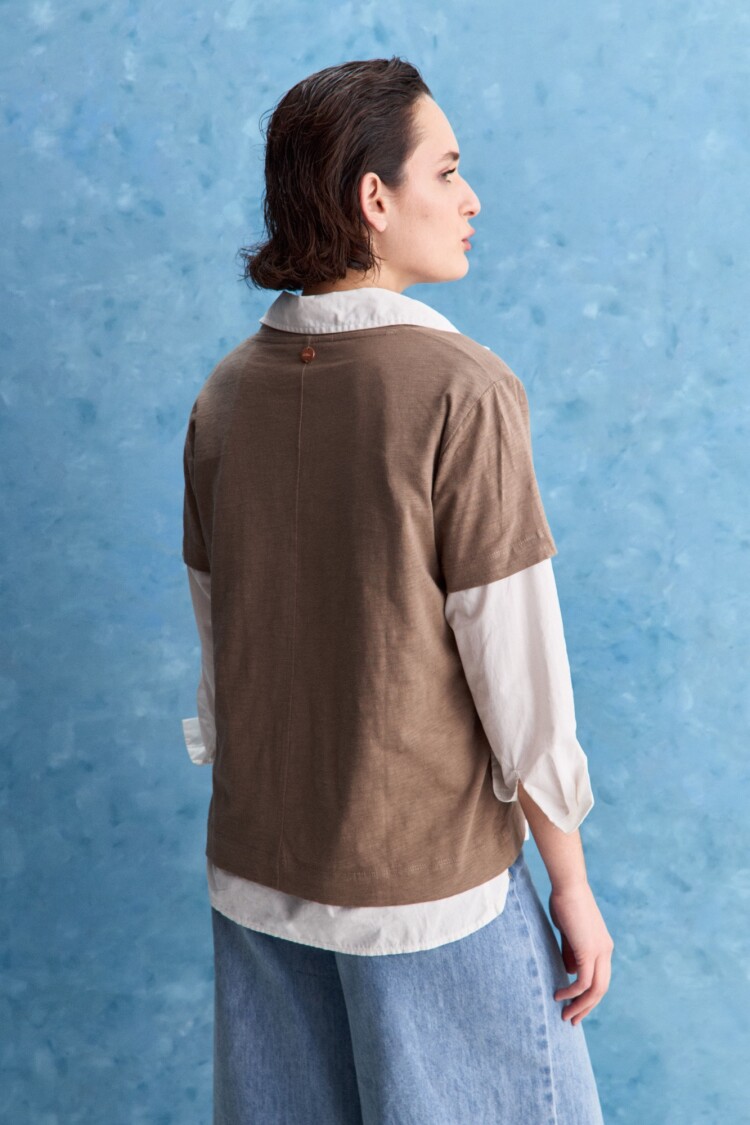 REMERA SOPHIE Visón