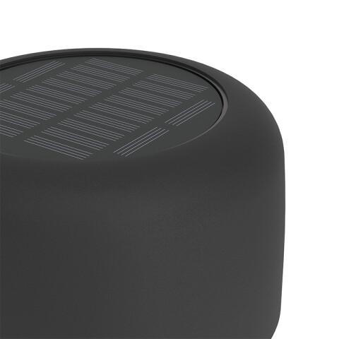 Lámpara de mesa negro solar-USB 2,8W cálido IP44 EG3670