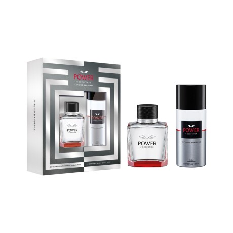 Set Perfume Antonio Banderas Power of Seduction EDT 100ml + Desodorante Original Hombre