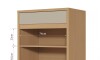 Bajo Mesada 2 Puertas 1C Condessa Marron/Gris Bajo Mesada 2 Puertas 1C Condessa Marron/Gris