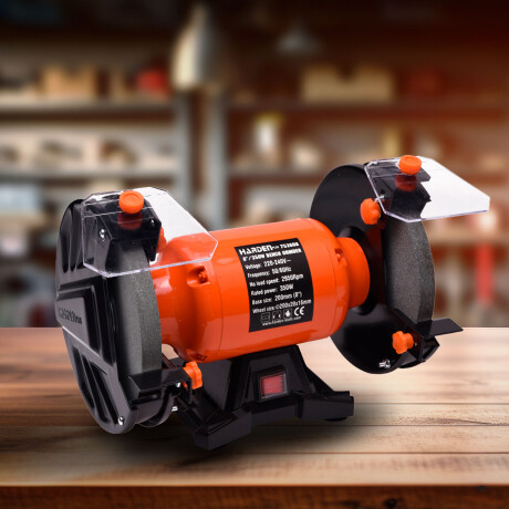 AMOLADORA DE BANCO DE 8/200X20X12.7 MM 350W HARDEN ++ N/a