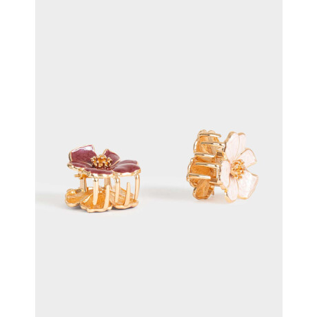 Set De Broches Combinacion Tricolor
