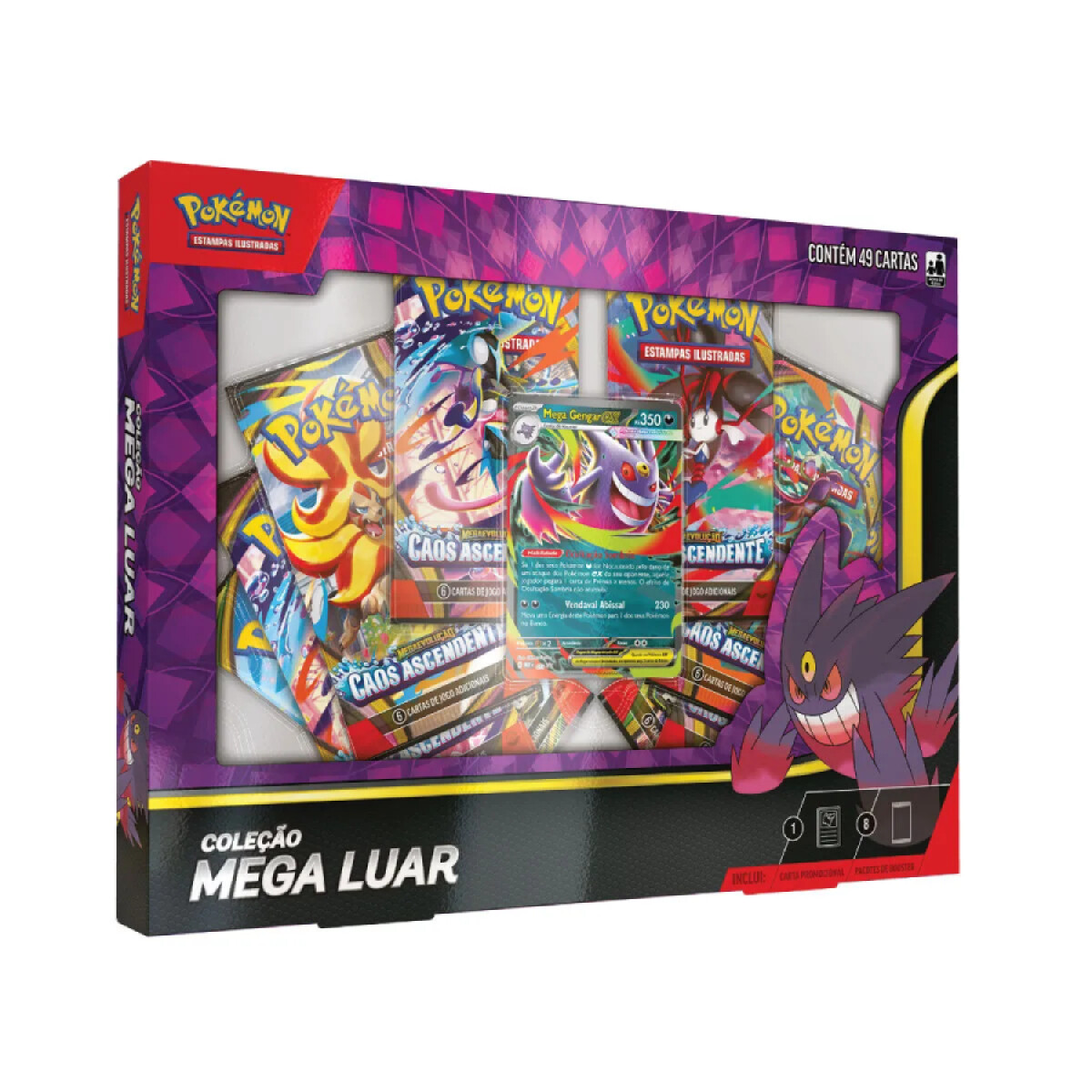 Pokémon Coleçao - Mega Gengar EX 