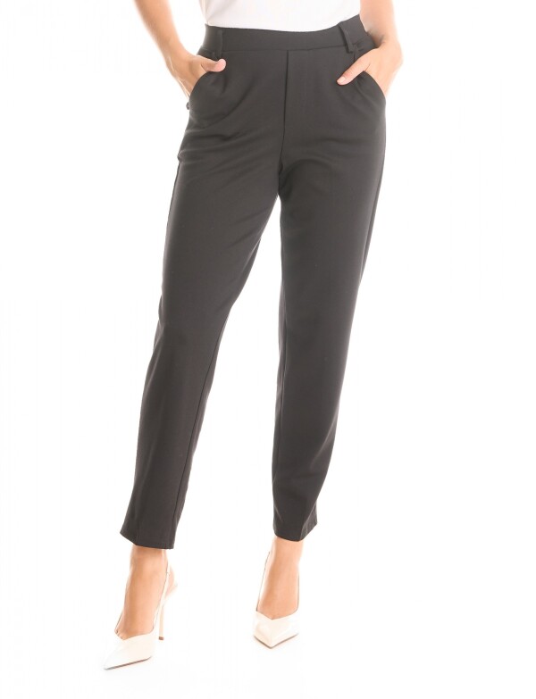 Pantalon Pull On Cla NEGRO