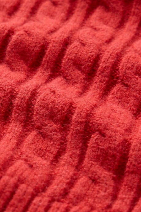 Buzo Cashsoft Cuello Redondo Toddler Niño Modern Red
