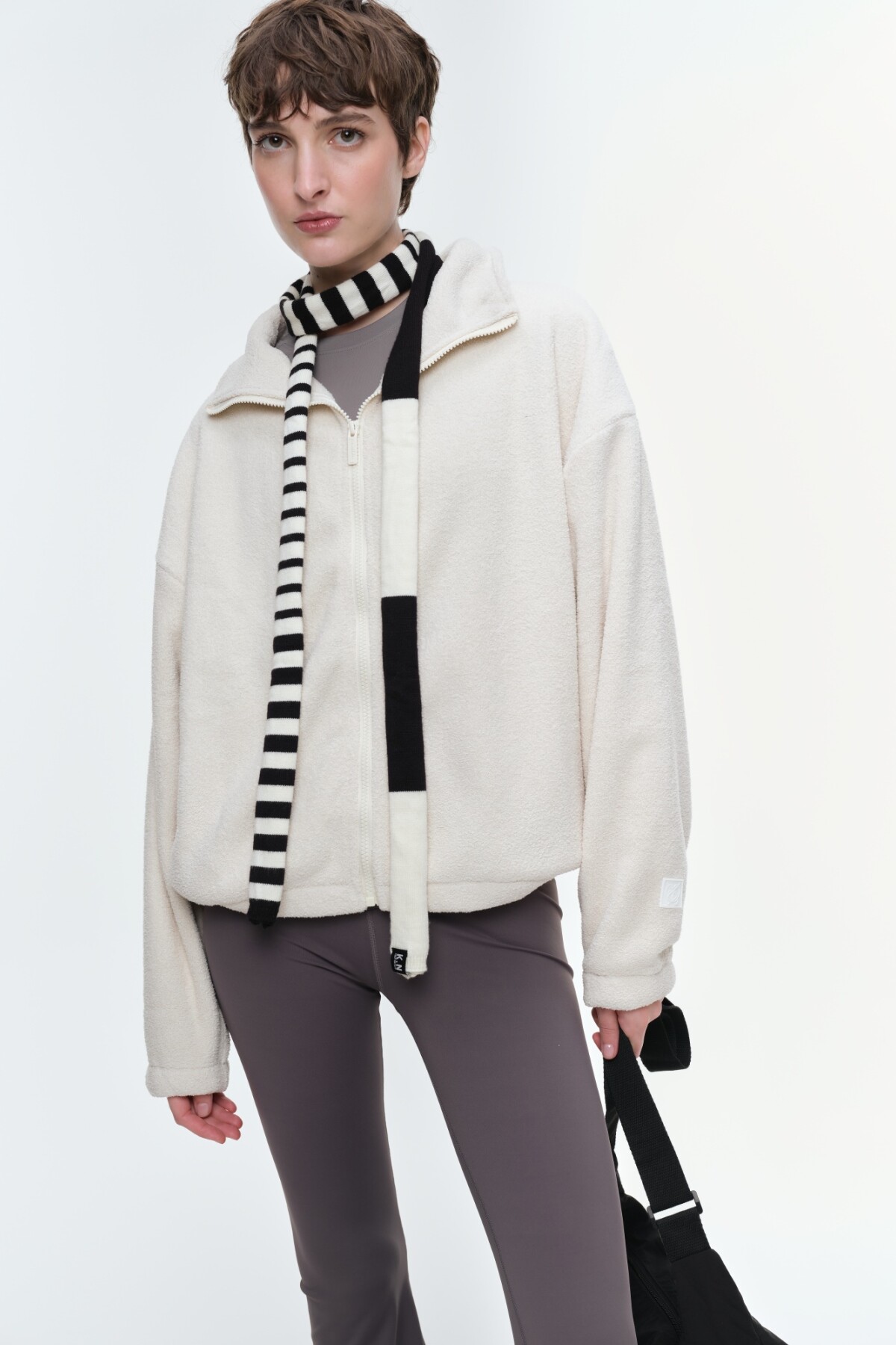 Campera Teddy Blanco