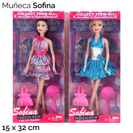 Muñeca Sofina Vestido Corto Muñeca Sofina Vestido Corto
