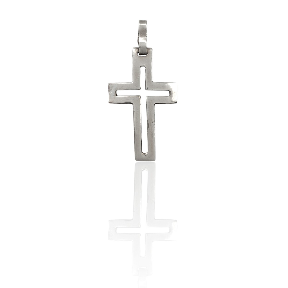 Dije Cruz-Plata 925-Sin Piedra-CP4467 - sinpiedra 