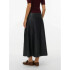 VMOLIVE HW COATED ANKLE SKIRT PRM BLACK