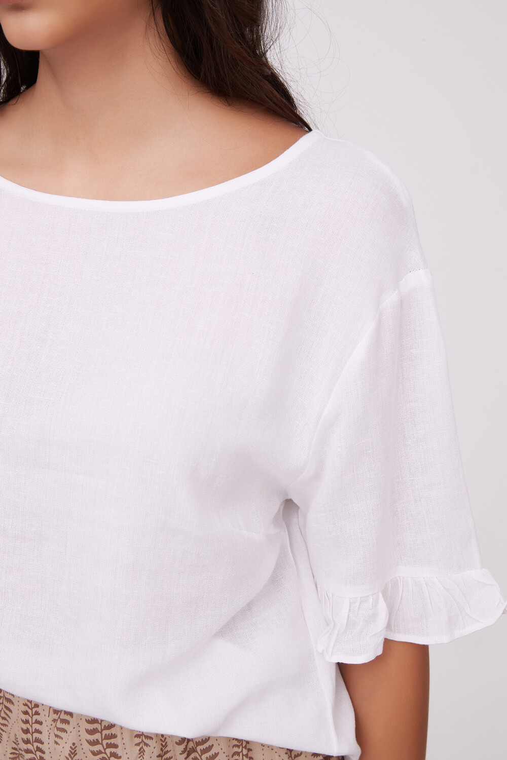 Blusa Cenobia Blanco