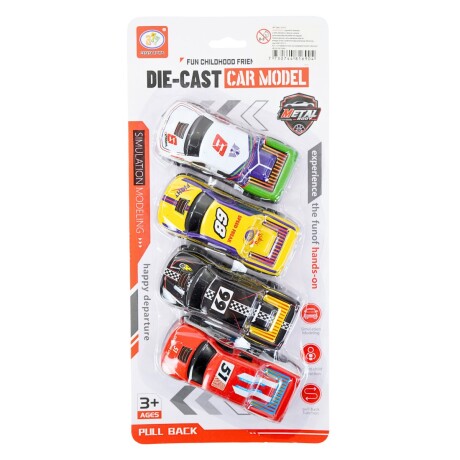 Set de 4 autitos Set de 4 autitos