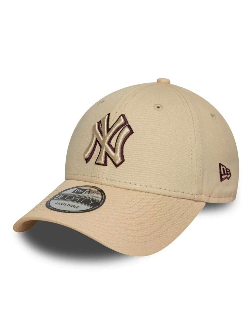 Gorra Team Outline 9Forty Neyyan Unisex - Crema 