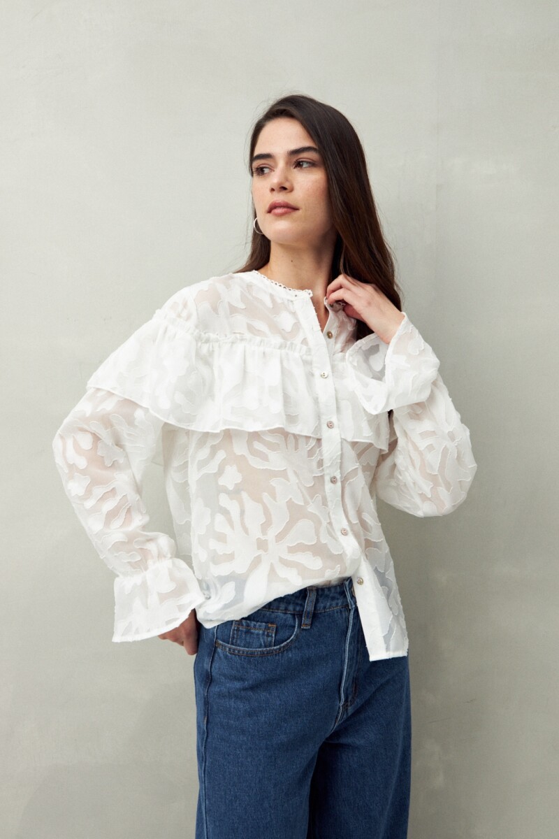 CAMISA SENDA Crudo