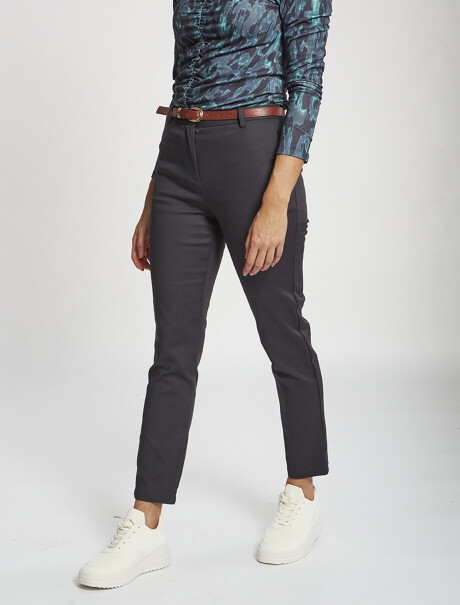 Pantalon chino gris