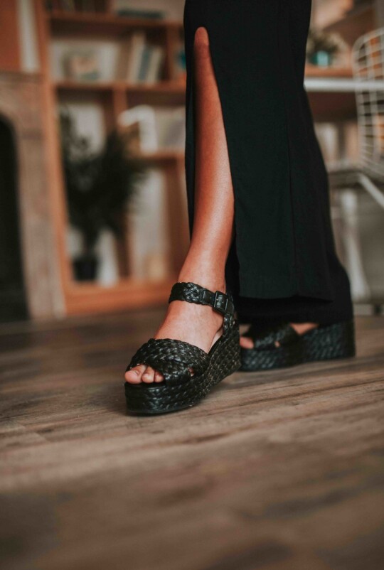 Sandalias Palm Negro