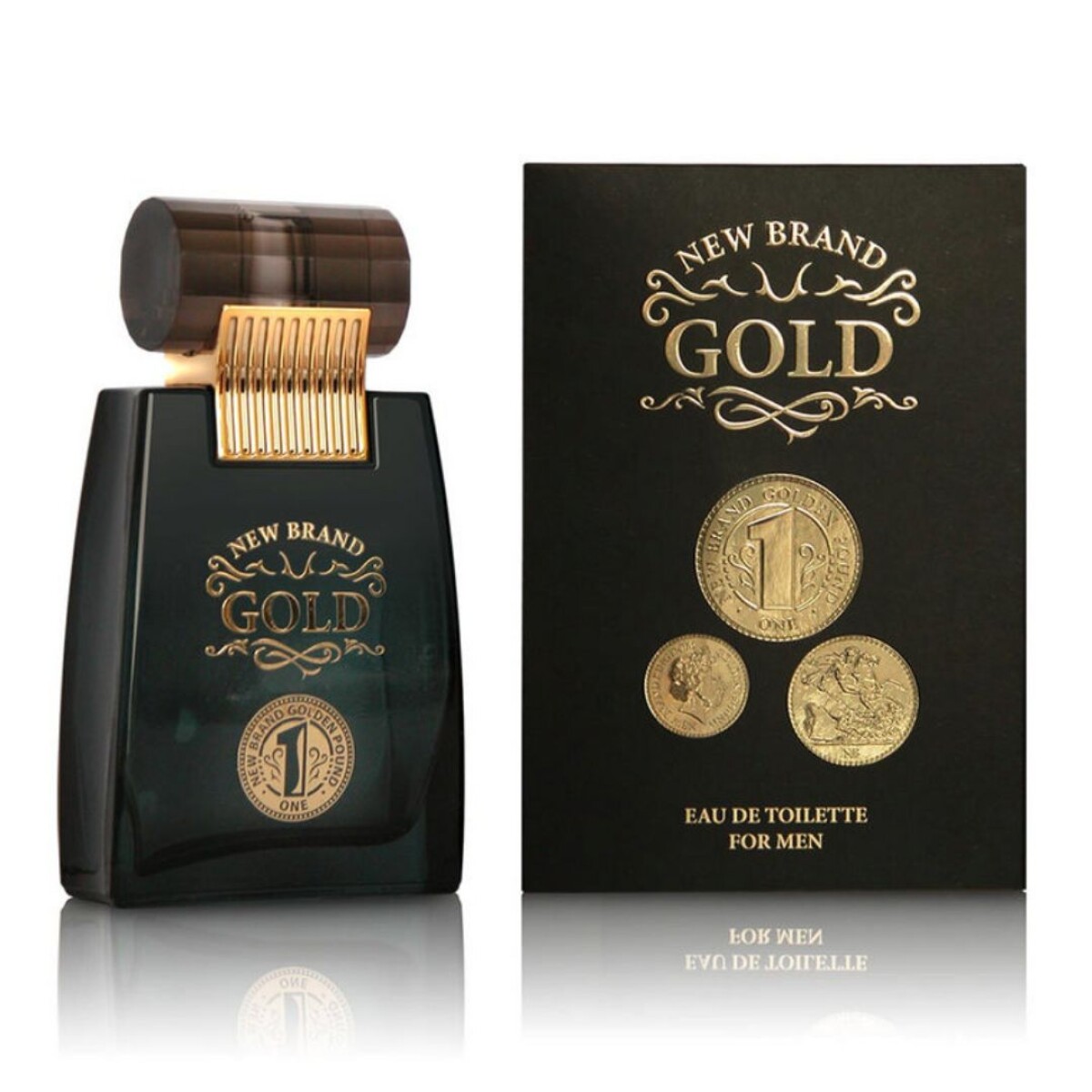 Gold EDT Men New Brand 100ml. 