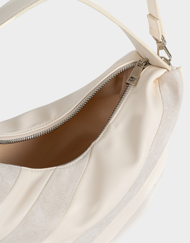 Saca Cartera Mini Saca Crudo - Blanco Crudo