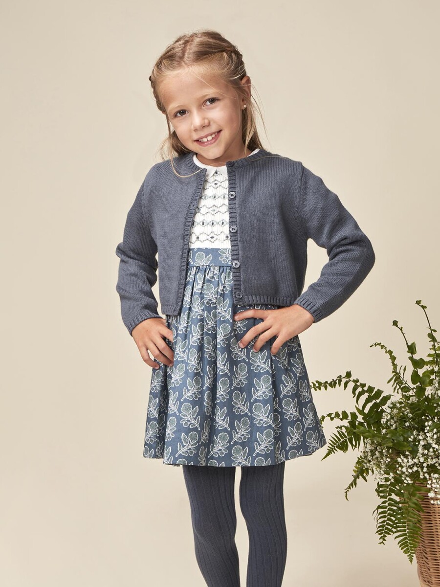 Chaqueta Basica Smart Azul Pato